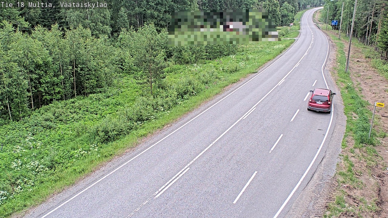 Kelikamerat Kuva Tie 18 Multia, Väätäiskylä, Multia, Keski-Suomi