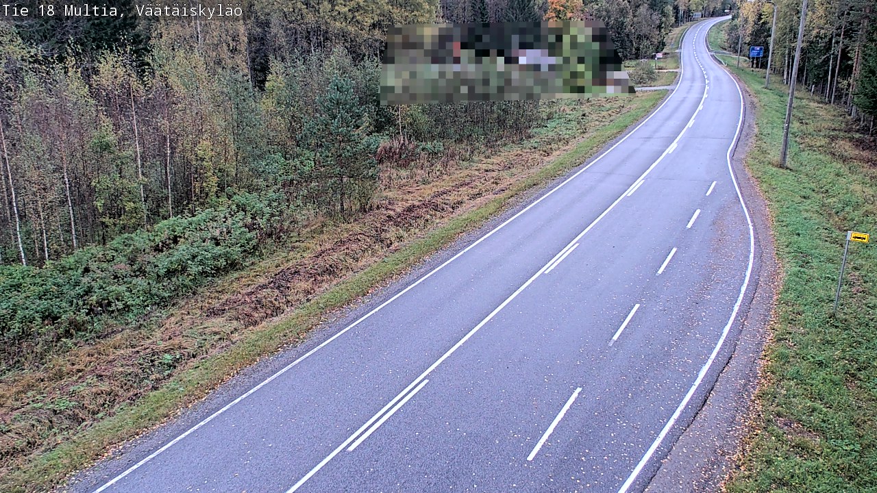 Kelikamerat Kuva Tie 18 Multia, Väätäiskylä, Multia, Keski-Suomi