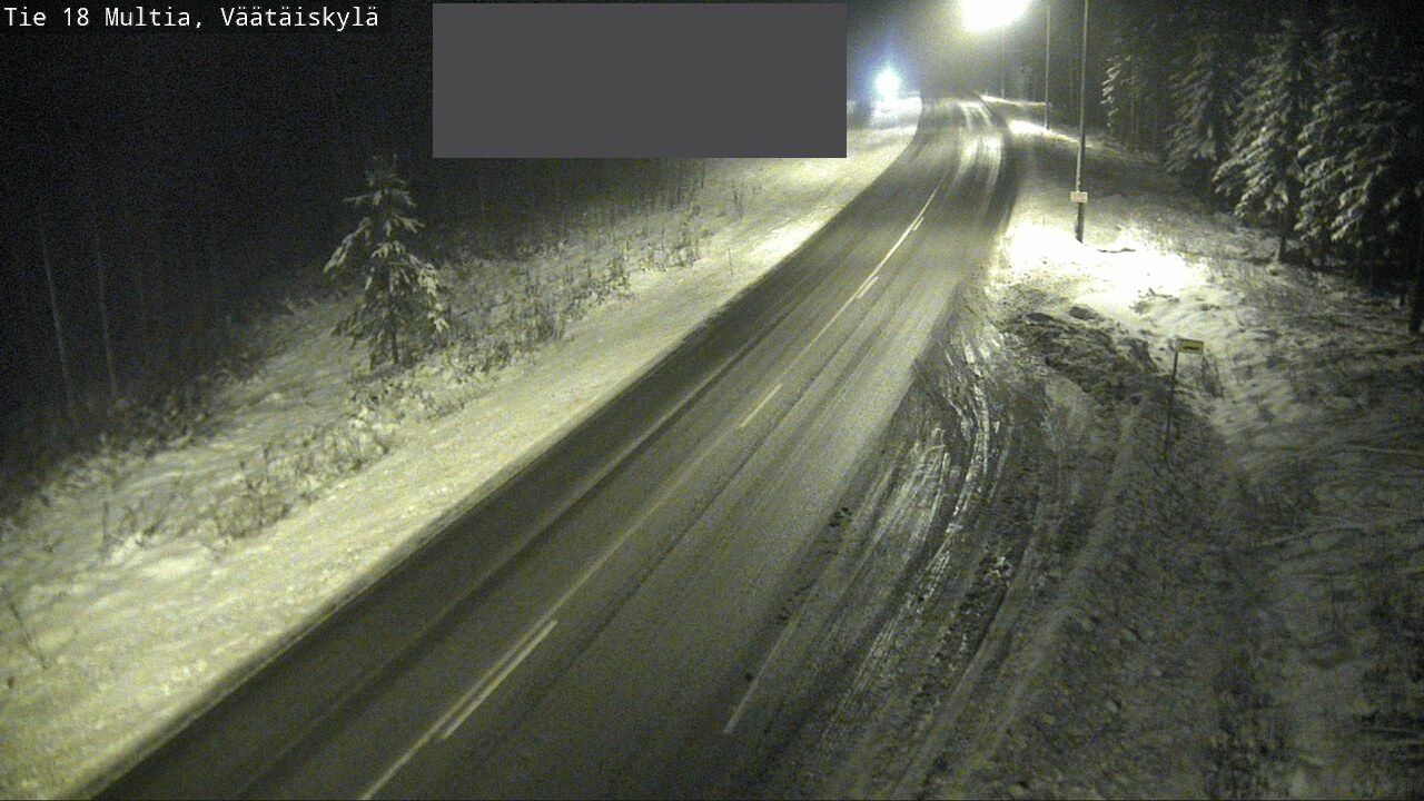 Weather Camera Image Väg 18 Multia, Väätäiskylä, Multia, Keski-Suomi