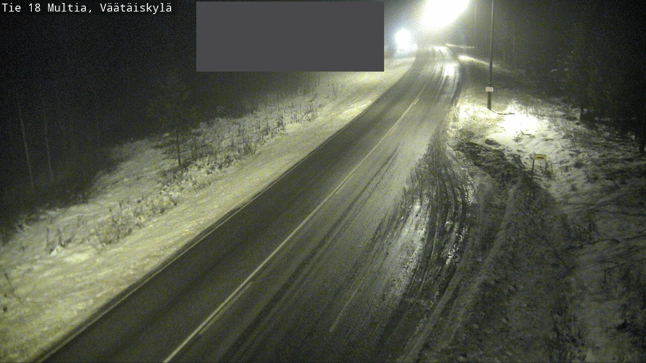 Weather Camera Image Väg 18 Multia, Väätäiskylä, Multia, Keski-Suomi