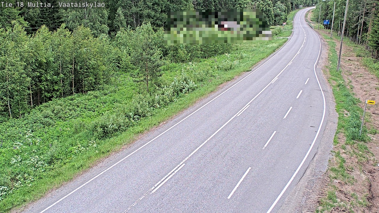 Kelikamerat Kuva Tie 18 Multia, Väätäiskylä, Multia, Keski-Suomi