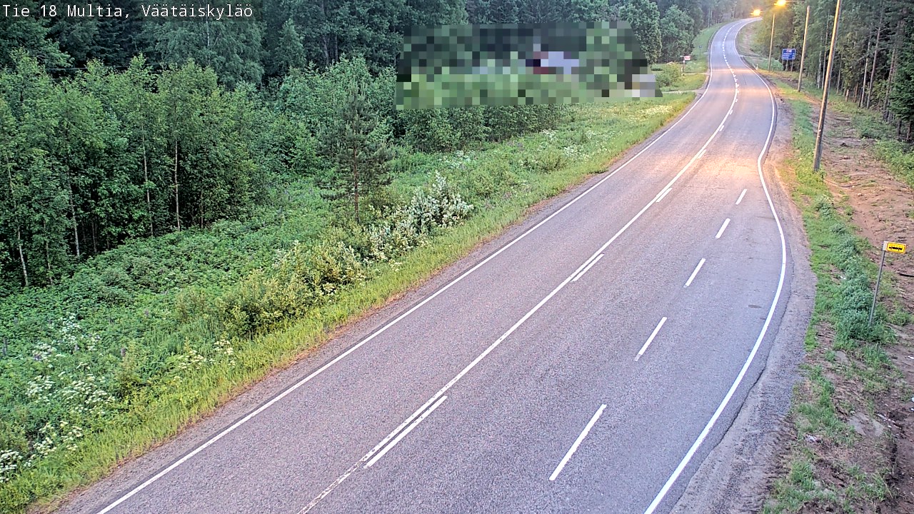 Kelikamerat Kuva Tie 18 Multia, Väätäiskylä, Multia, Keski-Suomi