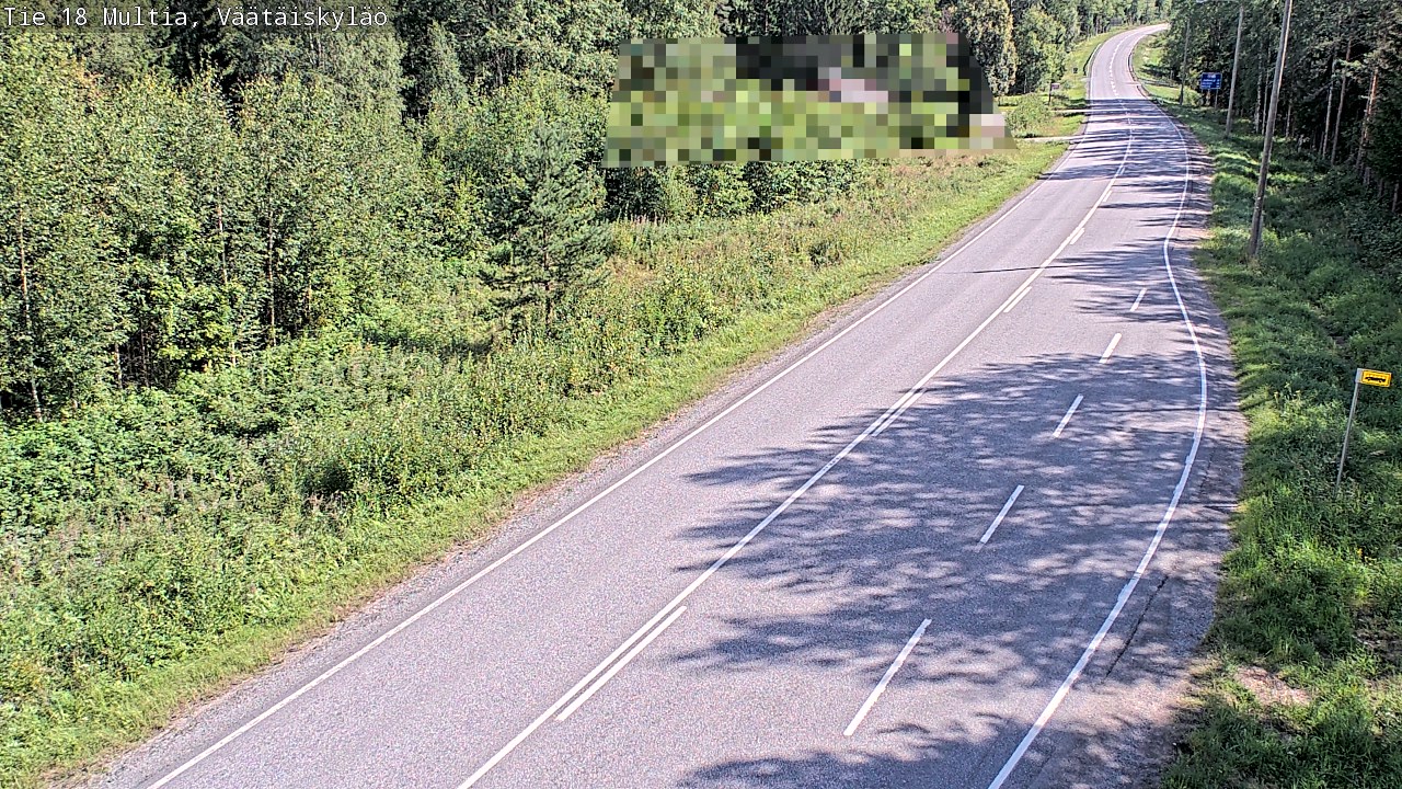 Kelikamerat Kuva Tie 18 Multia, Väätäiskylä, Multia, Keski-Suomi