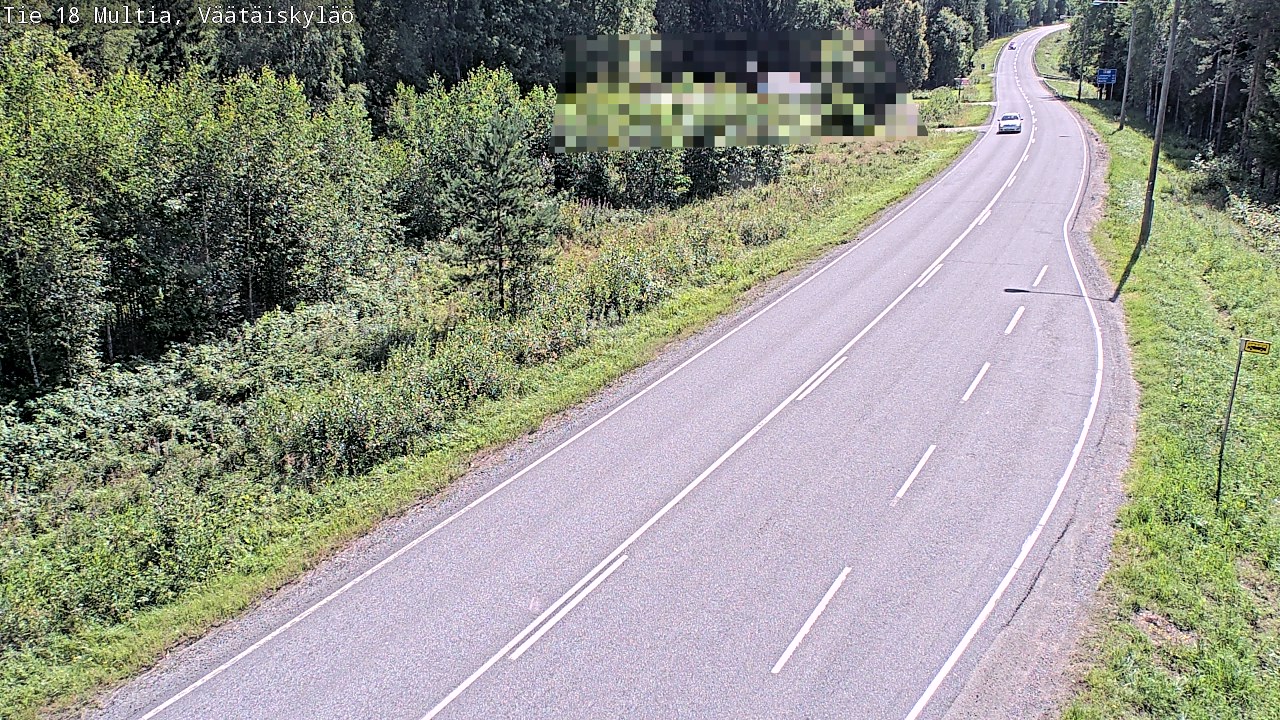 Kelikamerat Kuva Tie 18 Multia, Väätäiskylä, Multia, Keski-Suomi