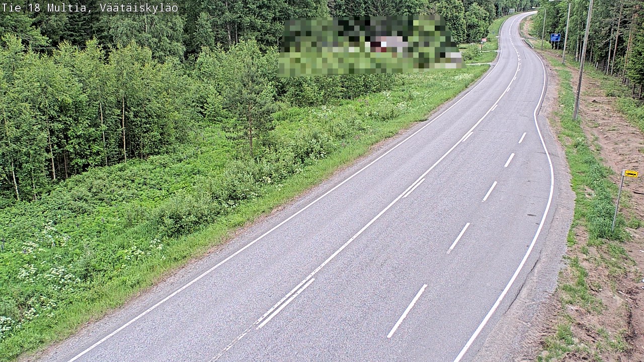 Kelikamerat Kuva Tie 18 Multia, Väätäiskylä, Multia, Keski-Suomi