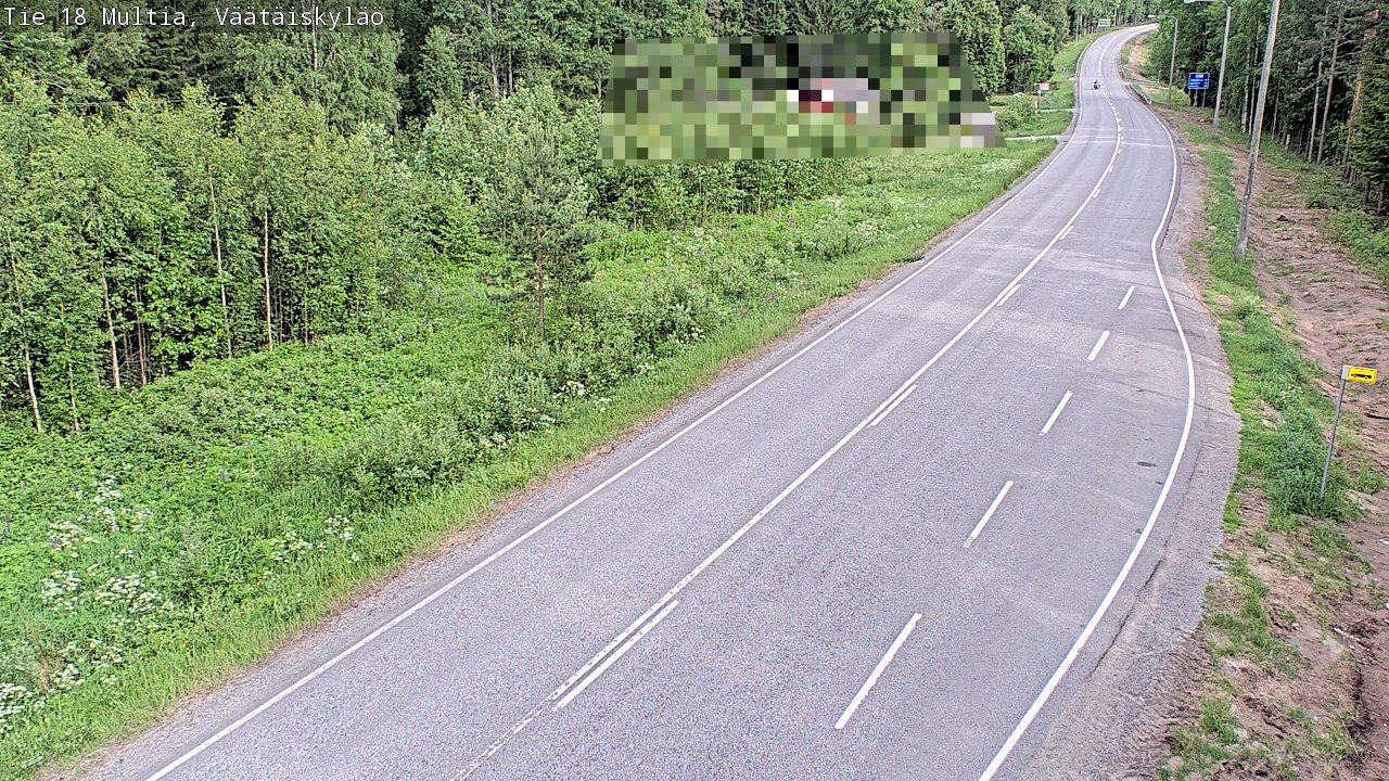 Kelikamerat Kuva Tie 18 Multia, Väätäiskylä, Multia, Keski-Suomi