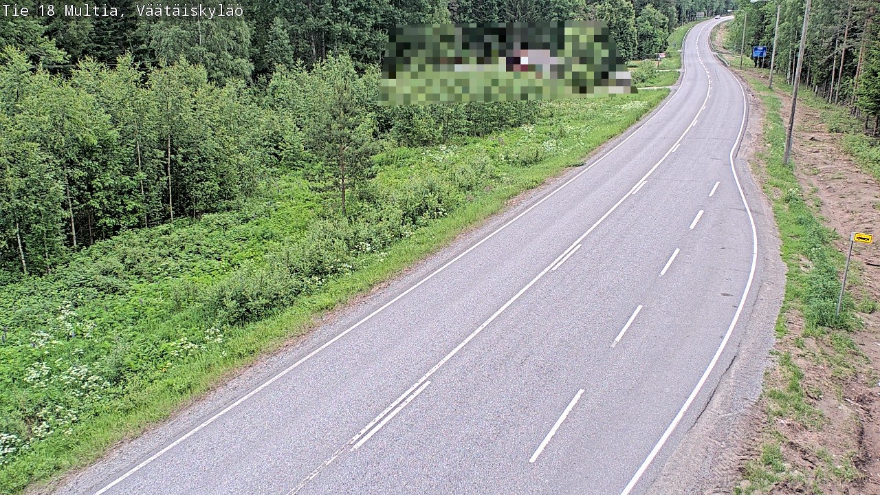 Kelikamerat Kuva Tie 18 Multia, Väätäiskylä, Multia, Keski-Suomi