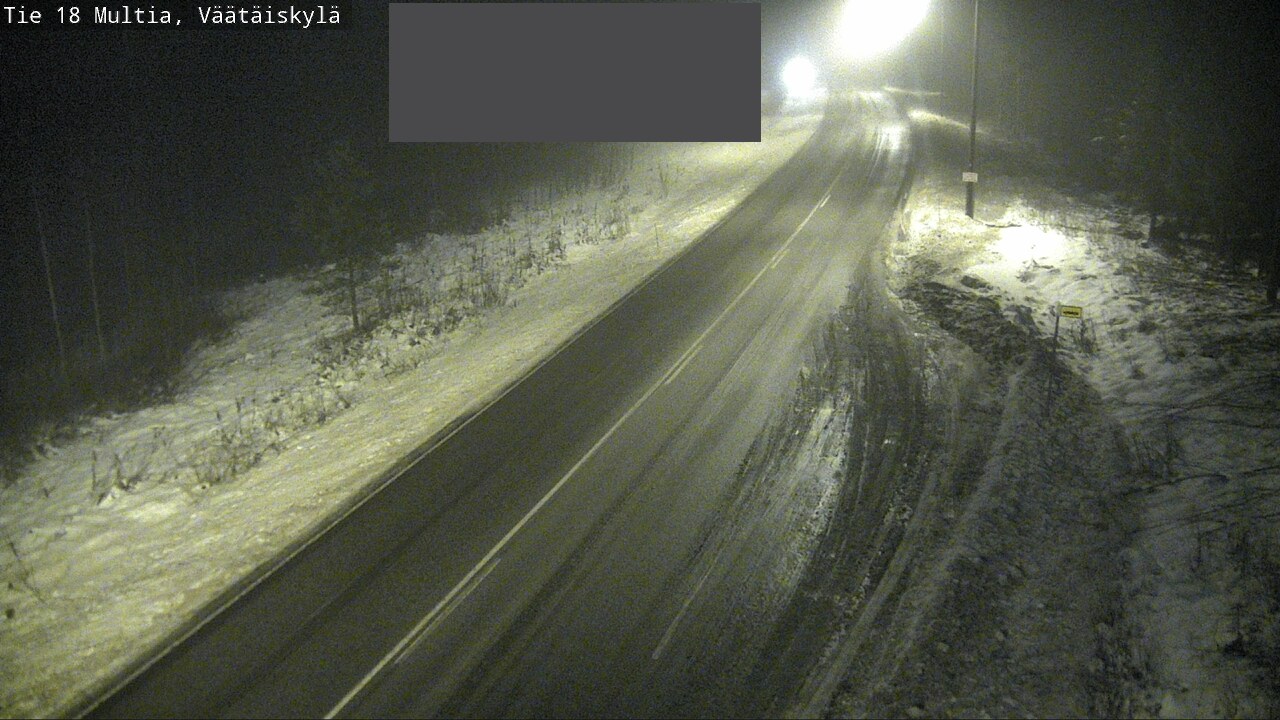 Weather Camera Image Väg 18 Multia, Väätäiskylä, Multia, Keski-Suomi