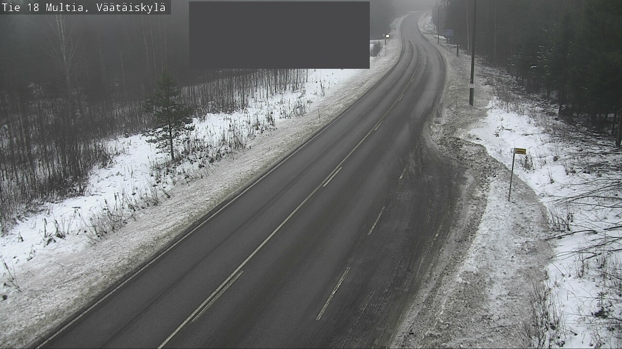 Weather Camera Image Väg 18 Multia, Väätäiskylä, Multia, Keski-Suomi