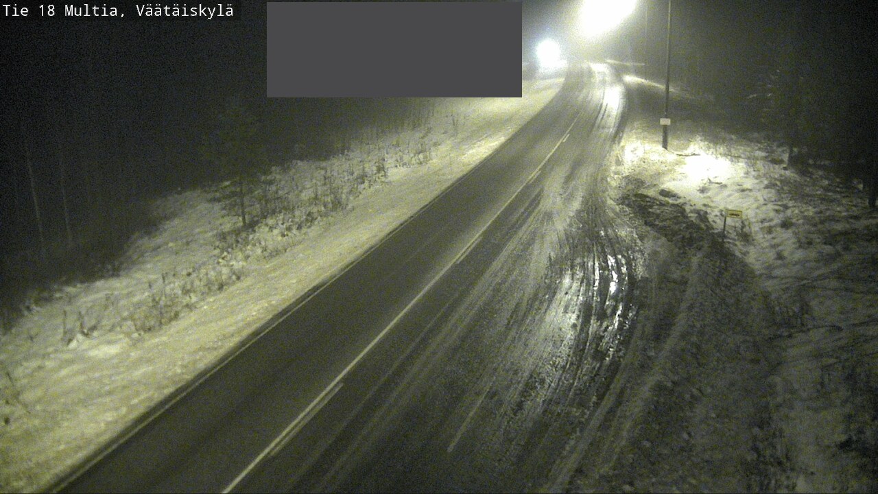 Weather Camera Image Väg 18 Multia, Väätäiskylä, Multia, Keski-Suomi