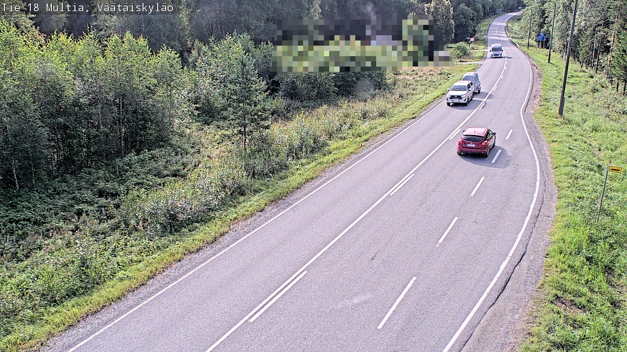 Kelikamerat Kuva Tie 18 Multia, Väätäiskylä, Multia, Keski-Suomi