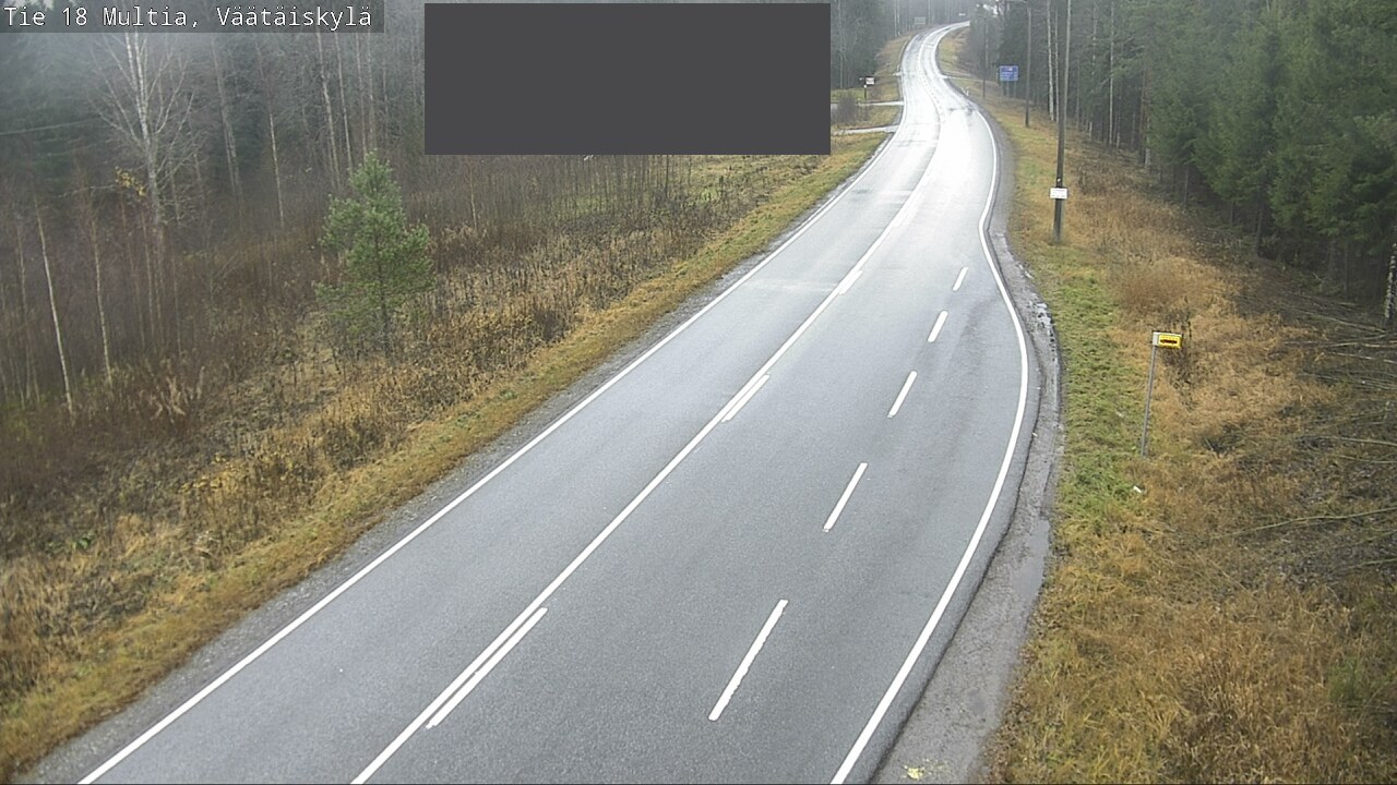 Weather Camera Image Road 18 Multia, Väätäiskylä, Multia, Keski-Suomi