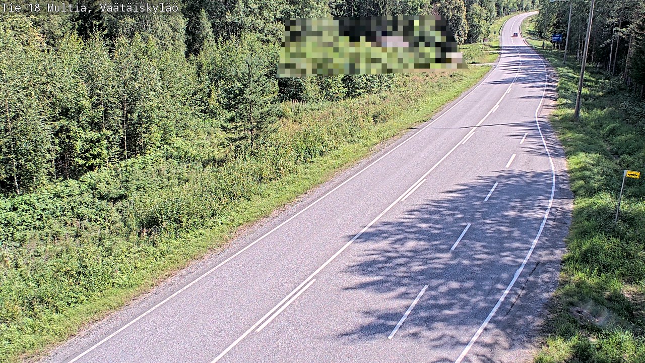 Kelikamerat Kuva Tie 18 Multia, Väätäiskylä, Multia, Keski-Suomi