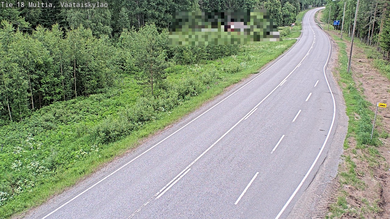 Kelikamerat Kuva Tie 18 Multia, Väätäiskylä, Multia, Keski-Suomi