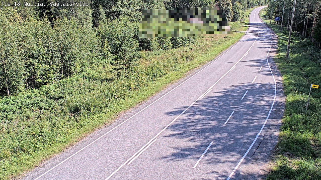 Kelikamerat Kuva Tie 18 Multia, Väätäiskylä, Multia, Keski-Suomi