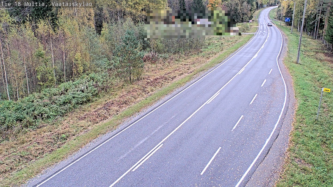 Kelikamerat Kuva Tie 18 Multia, Väätäiskylä, Multia, Keski-Suomi