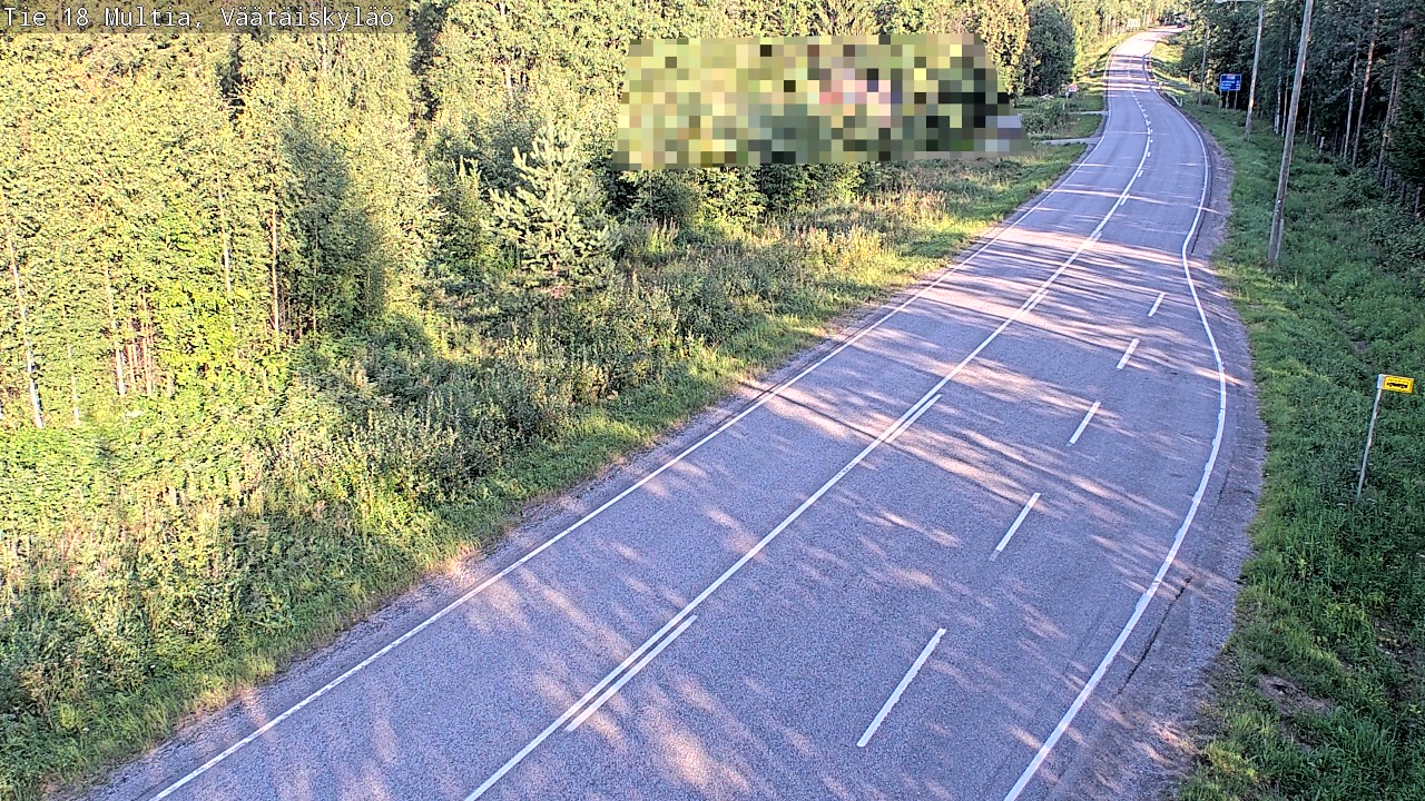 Kelikamerat Kuva Tie 18 Multia, Väätäiskylä, Multia, Keski-Suomi