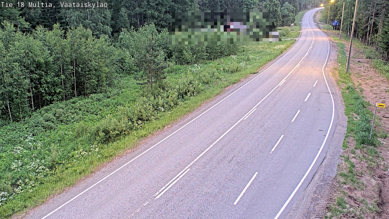 Kelikamerat Kuva Tie 18 Multia, Väätäiskylä, Multia, Keski-Suomi