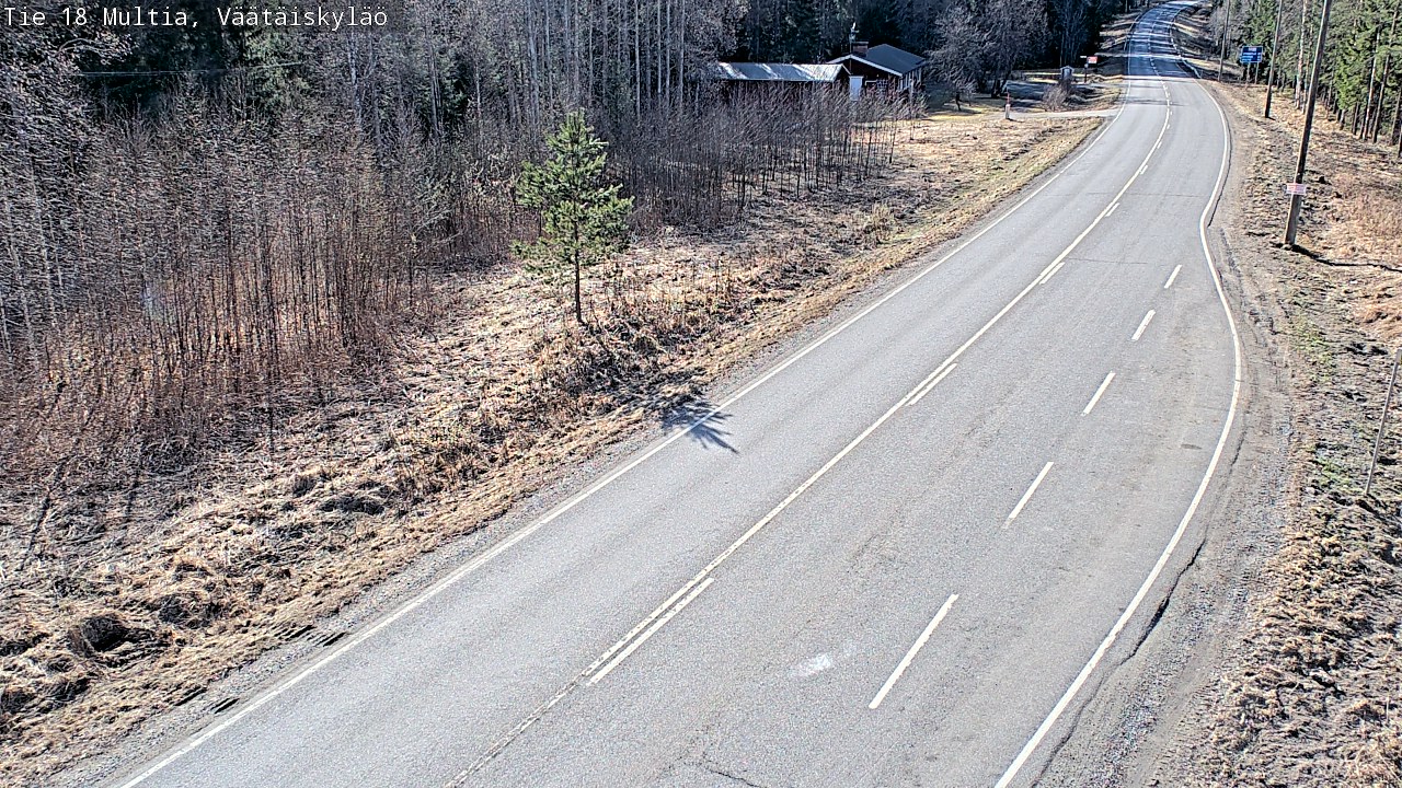 Weather Camera Image Väg 18 Multia, Väätäiskylä, Multia, Keski-Suomi