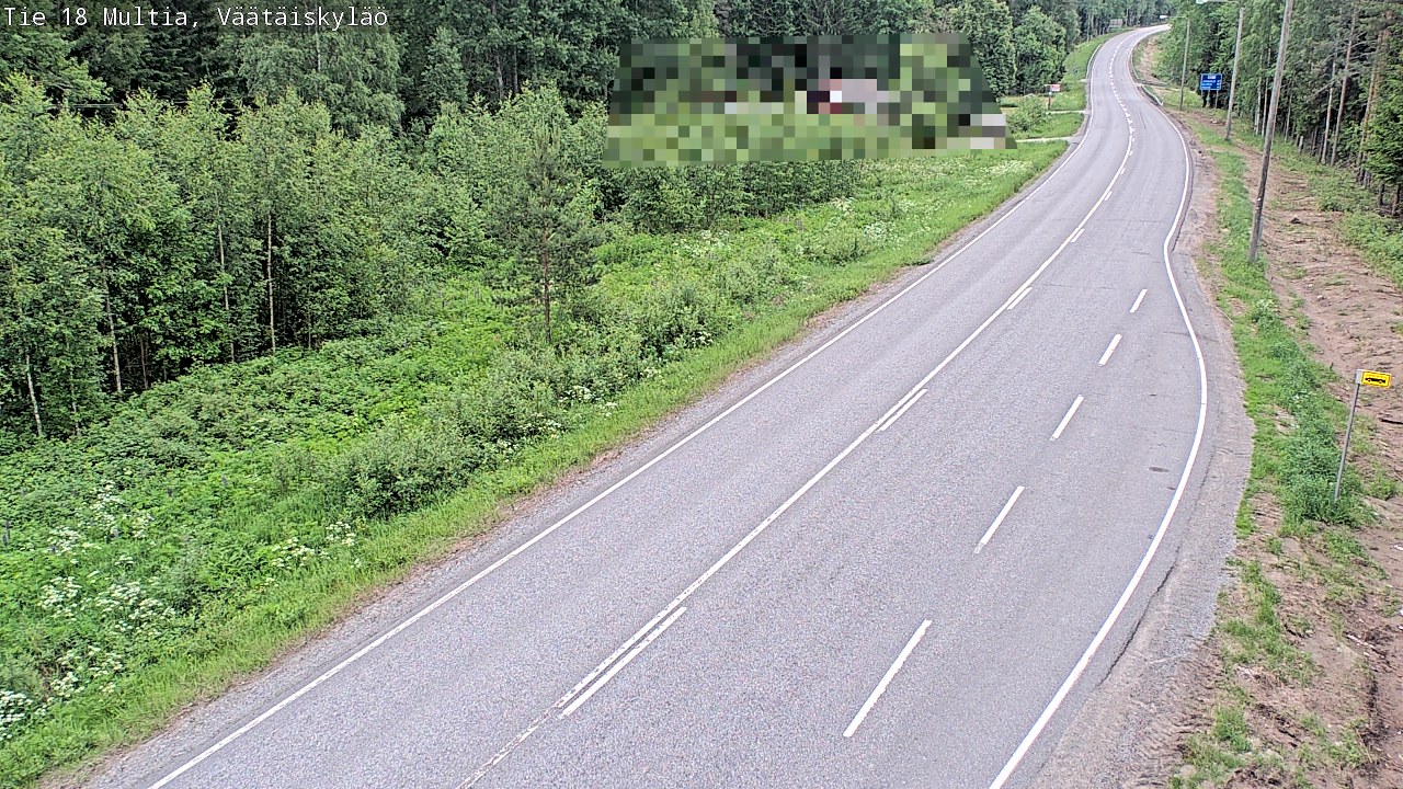 Kelikamerat Kuva Tie 18 Multia, Väätäiskylä, Multia, Keski-Suomi