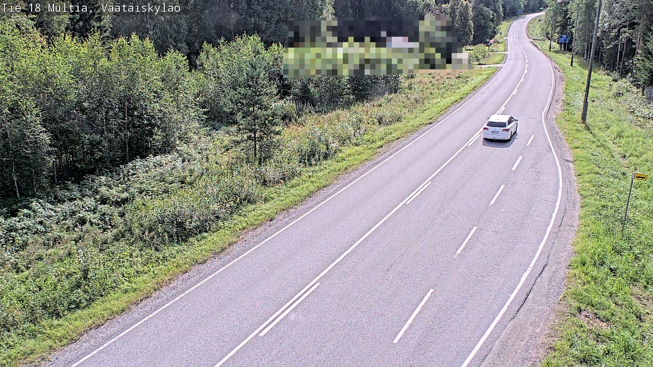 Kelikamerat Kuva Tie 18 Multia, Väätäiskylä, Multia, Keski-Suomi