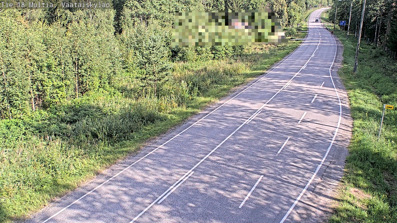 Kelikamerat Kuva Tie 18 Multia, Väätäiskylä, Multia, Keski-Suomi
