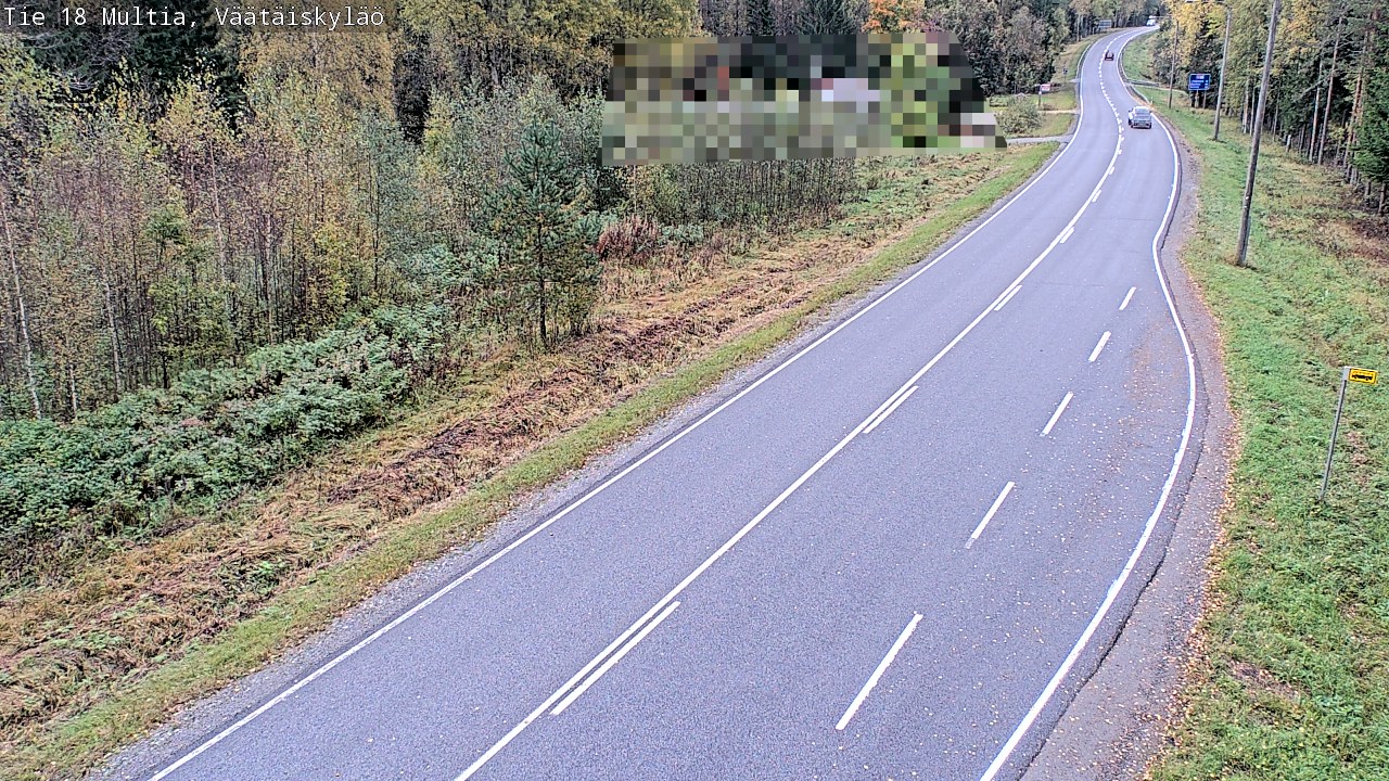 Kelikamerat Kuva Tie 18 Multia, Väätäiskylä, Multia, Keski-Suomi