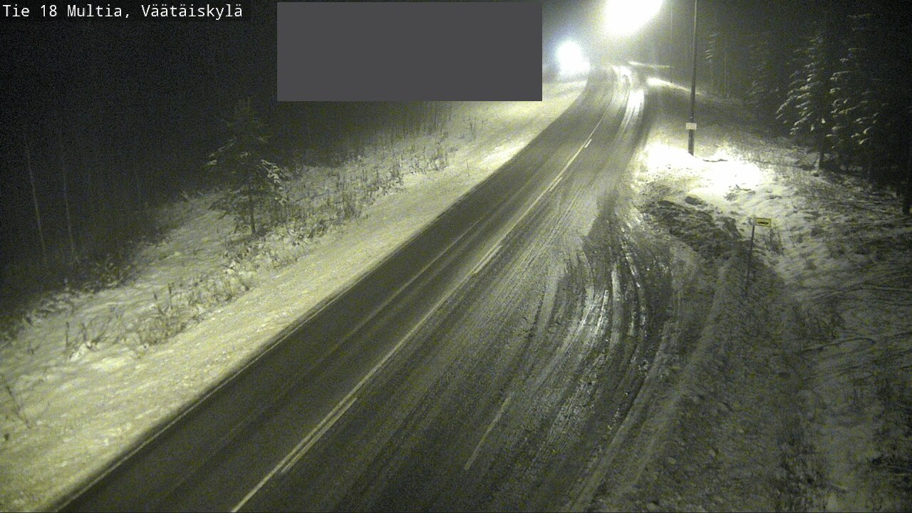 Weather Camera Image Väg 18 Multia, Väätäiskylä, Multia, Keski-Suomi