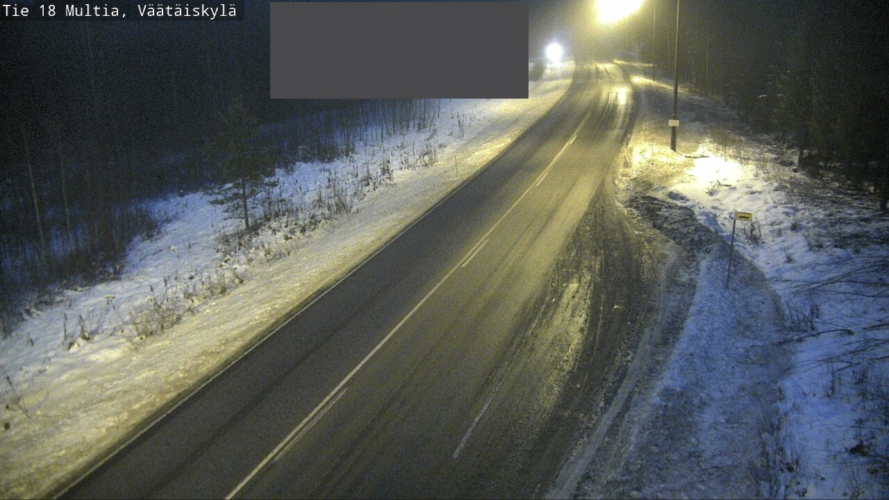 Weather Camera Image Väg 18 Multia, Väätäiskylä, Multia, Keski-Suomi