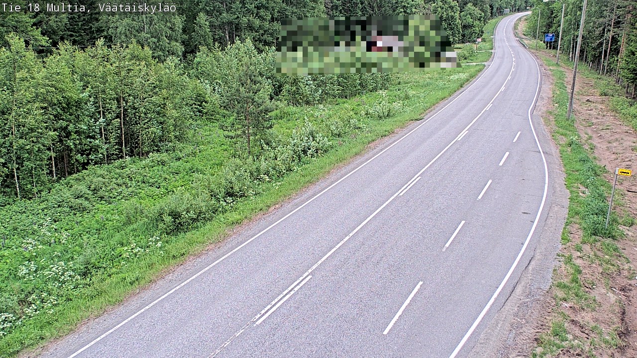 Kelikamerat Kuva Tie 18 Multia, Väätäiskylä, Multia, Keski-Suomi