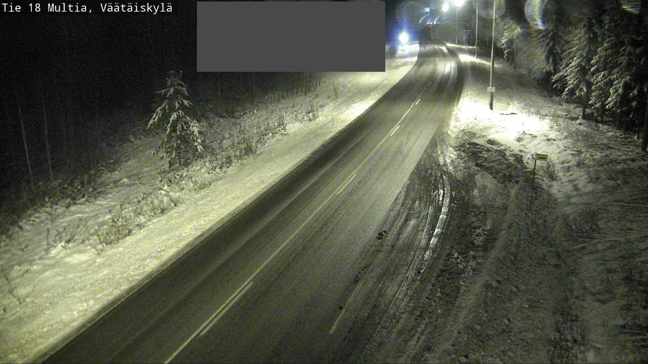Weather Camera Image Väg 18 Multia, Väätäiskylä, Multia, Keski-Suomi