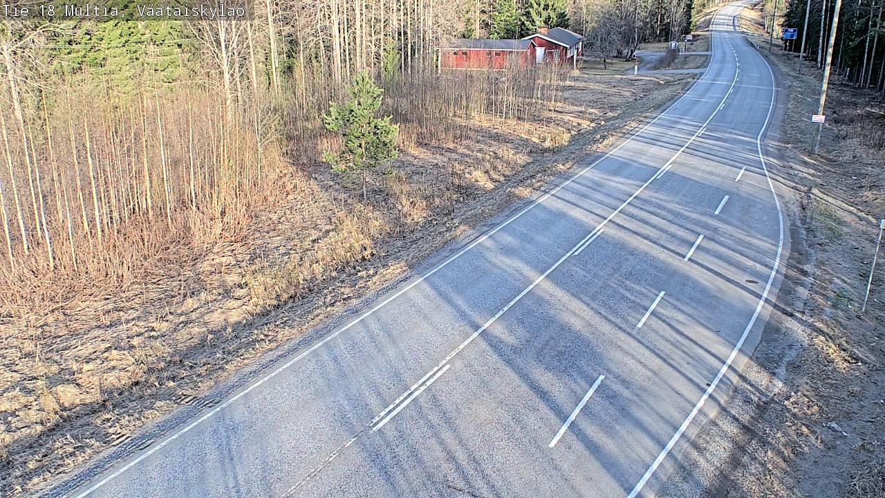 Weather Camera Image Väg 18 Multia, Väätäiskylä, Multia, Keski-Suomi