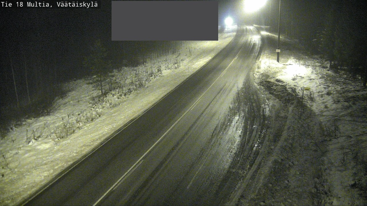 Weather Camera Image Väg 18 Multia, Väätäiskylä, Multia, Keski-Suomi