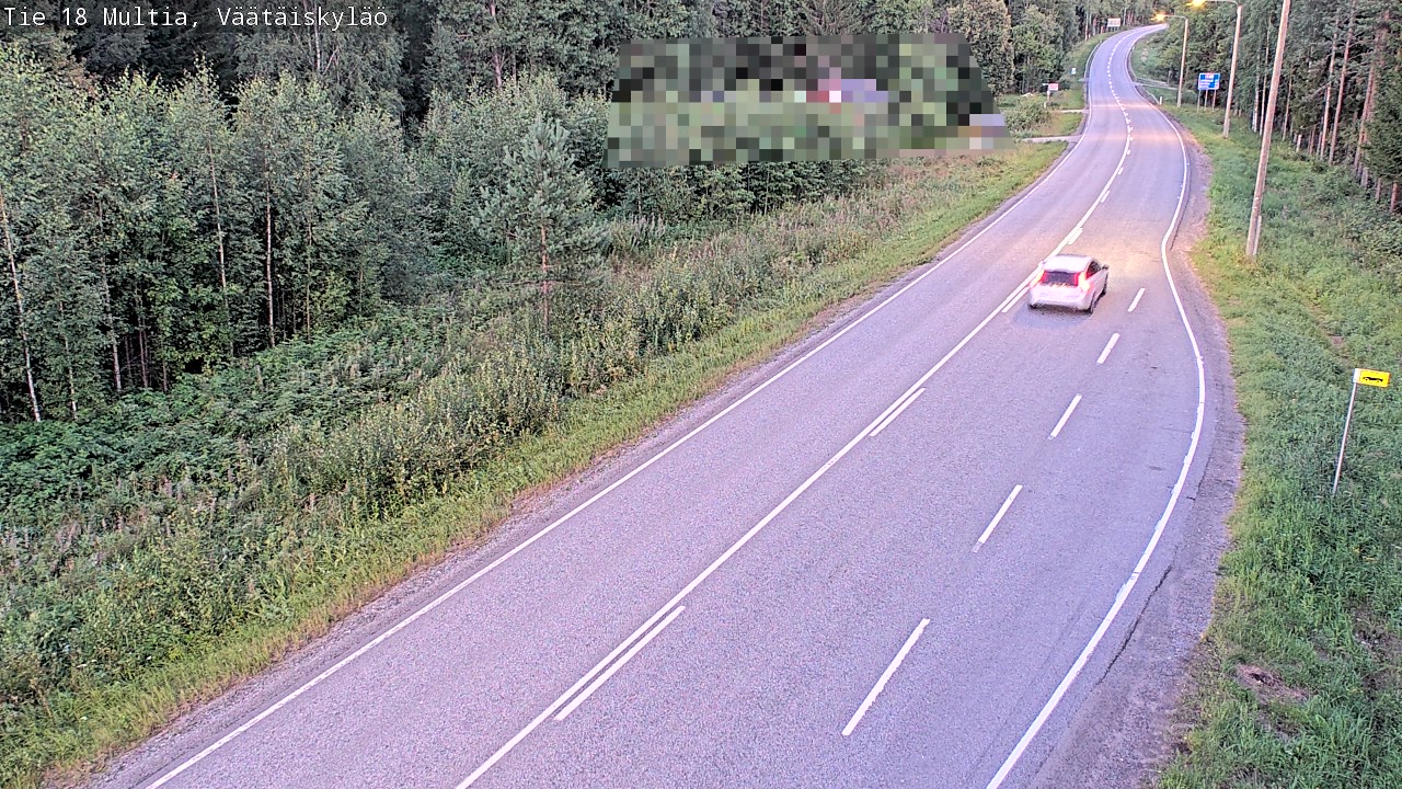 Kelikamerat Kuva Tie 18 Multia, Väätäiskylä, Multia, Keski-Suomi