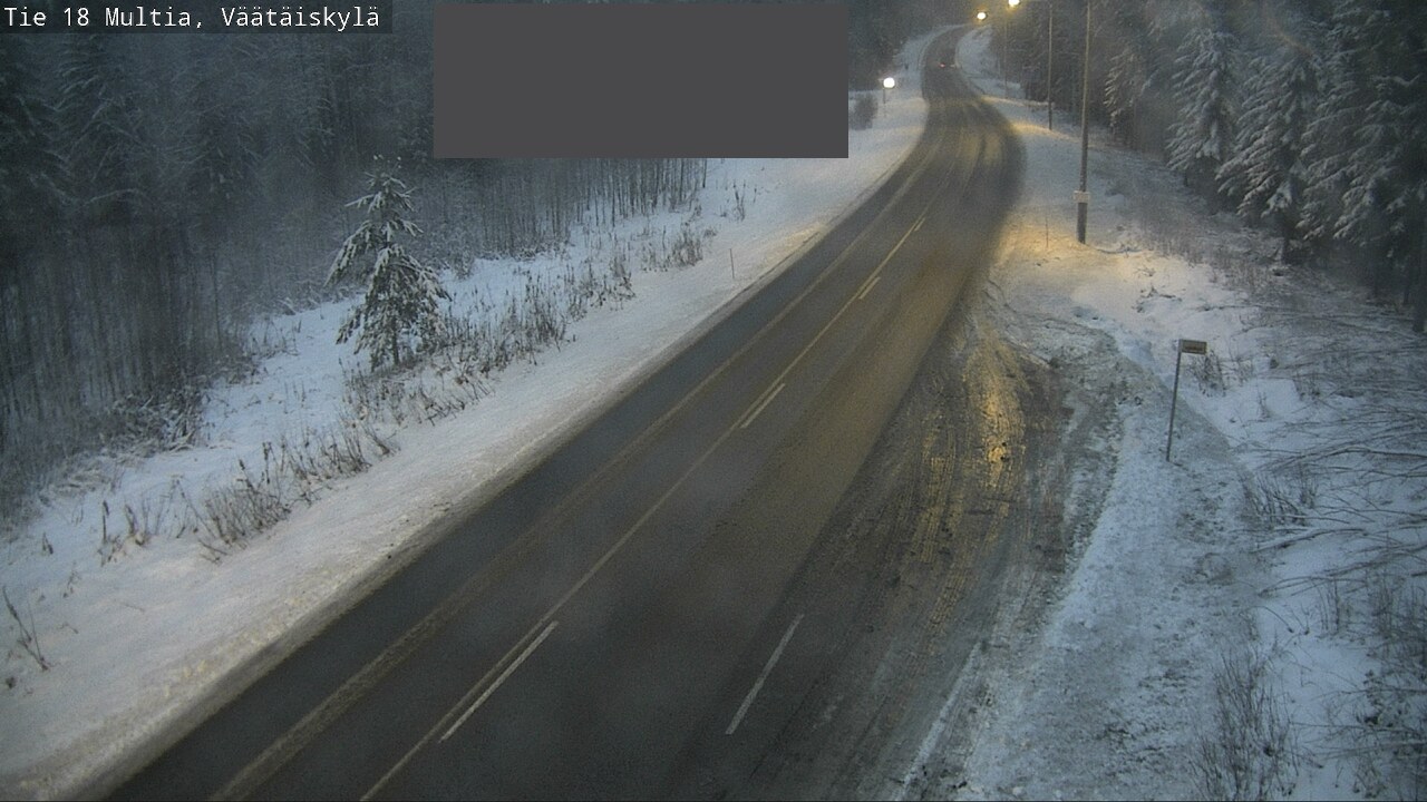 Weather Camera Image Väg 18 Multia, Väätäiskylä, Multia, Keski-Suomi