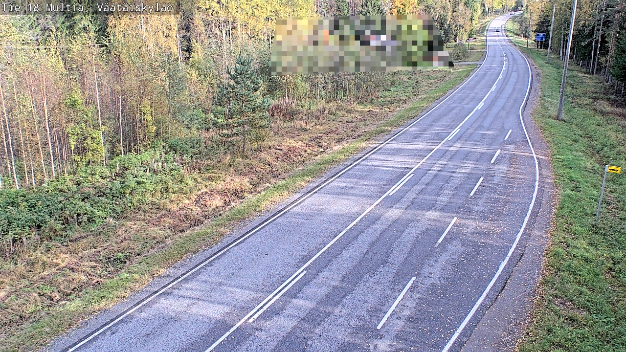 Kelikamerat Kuva Tie 18 Multia, Väätäiskylä, Multia, Keski-Suomi