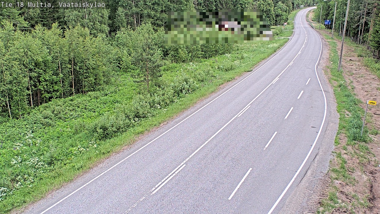 Kelikamerat Kuva Tie 18 Multia, Väätäiskylä, Multia, Keski-Suomi