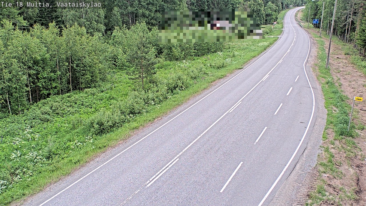 Kelikamerat Kuva Tie 18 Multia, Väätäiskylä, Multia, Keski-Suomi