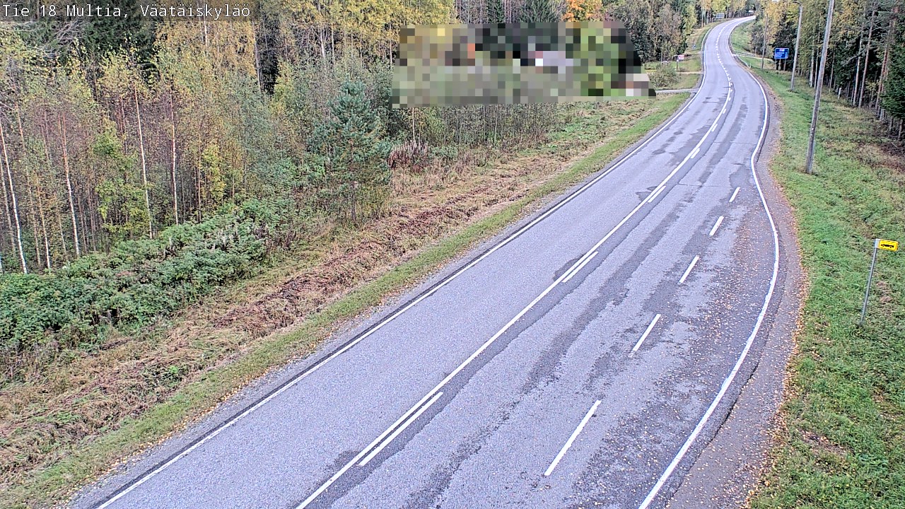Kelikamerat Kuva Tie 18 Multia, Väätäiskylä, Multia, Keski-Suomi