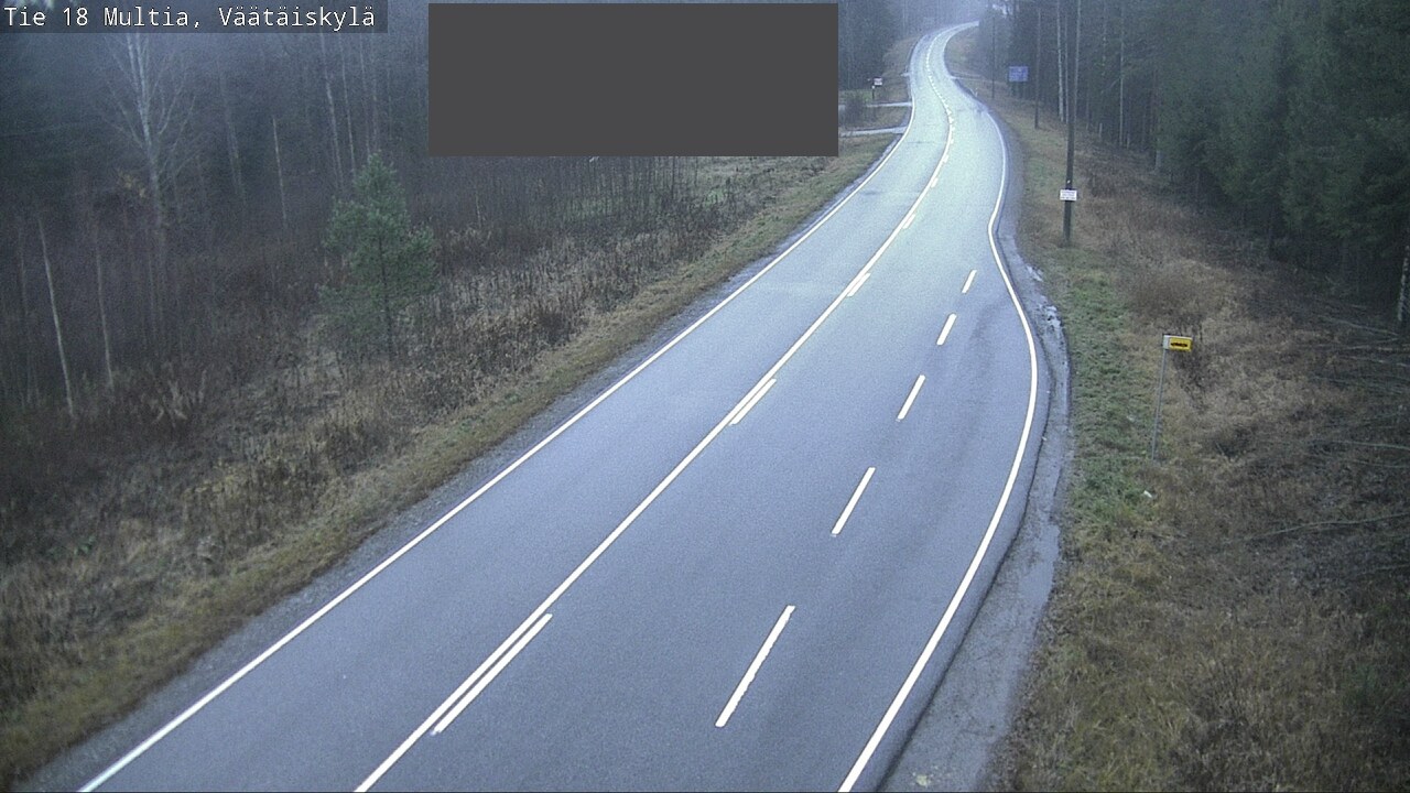 Weather Camera Image Väg 18 Multia, Väätäiskylä, Multia, Keski-Suomi