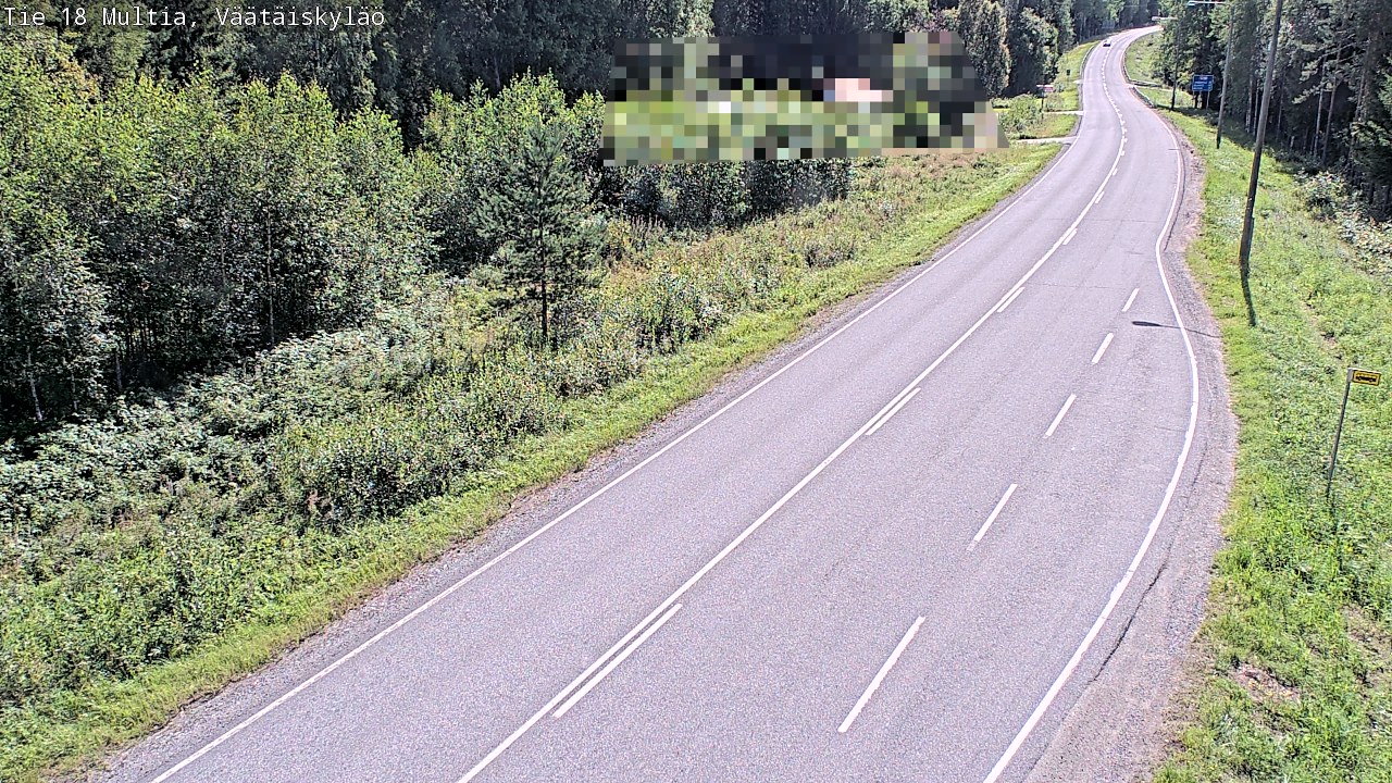 Kelikamerat Kuva Tie 18 Multia, Väätäiskylä, Multia, Keski-Suomi