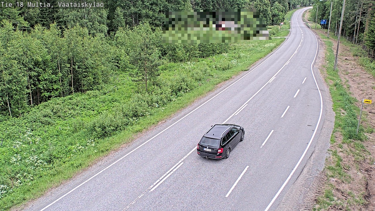 Kelikamerat Kuva Tie 18 Multia, Väätäiskylä, Multia, Keski-Suomi