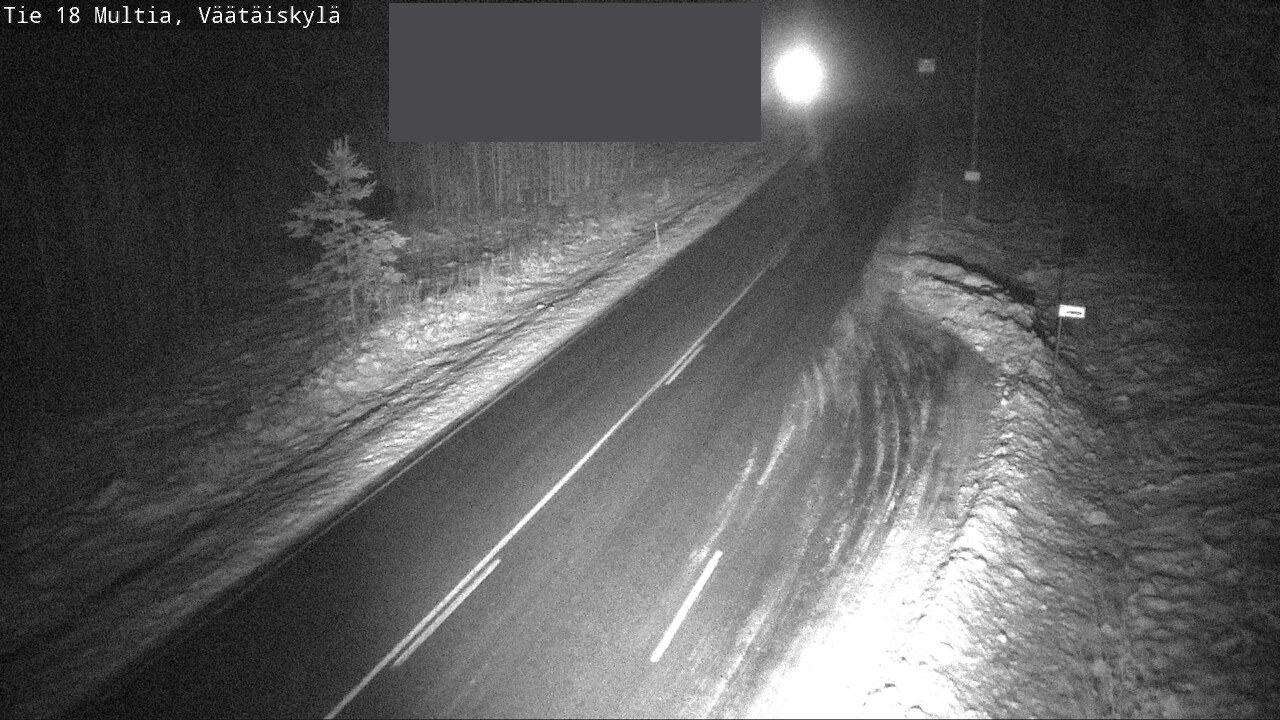 Weather Camera Image Väg 18 Multia, Väätäiskylä, Multia, Keski-Suomi
