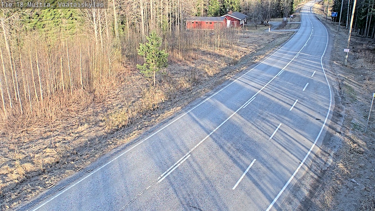 Weather Camera Image Väg 18 Multia, Väätäiskylä, Multia, Keski-Suomi