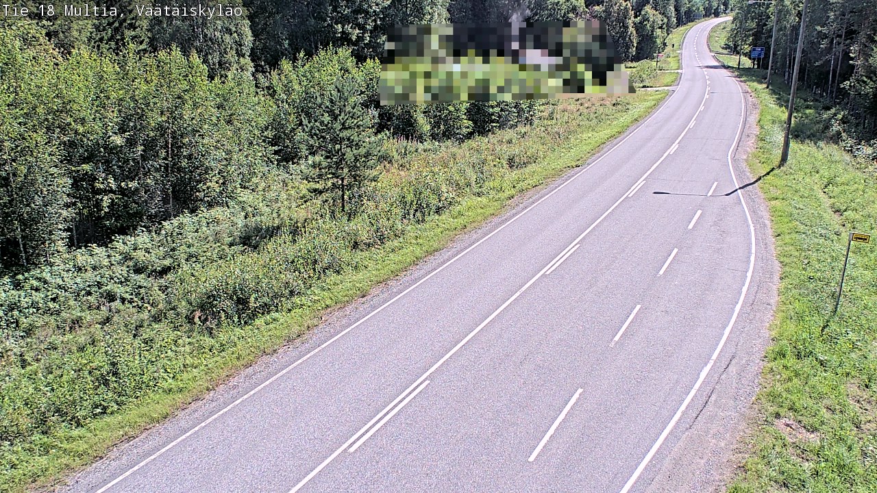 Kelikamerat Kuva Tie 18 Multia, Väätäiskylä, Multia, Keski-Suomi