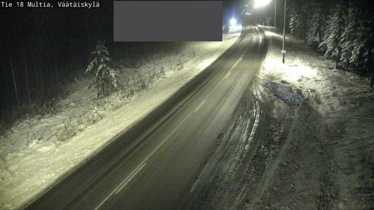 Weather Camera Image Väg 18 Multia, Väätäiskylä, Multia, Keski-Suomi