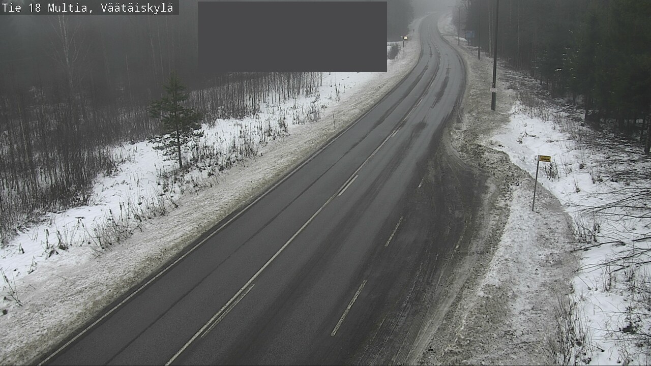 Weather Camera Image Väg 18 Multia, Väätäiskylä, Multia, Keski-Suomi