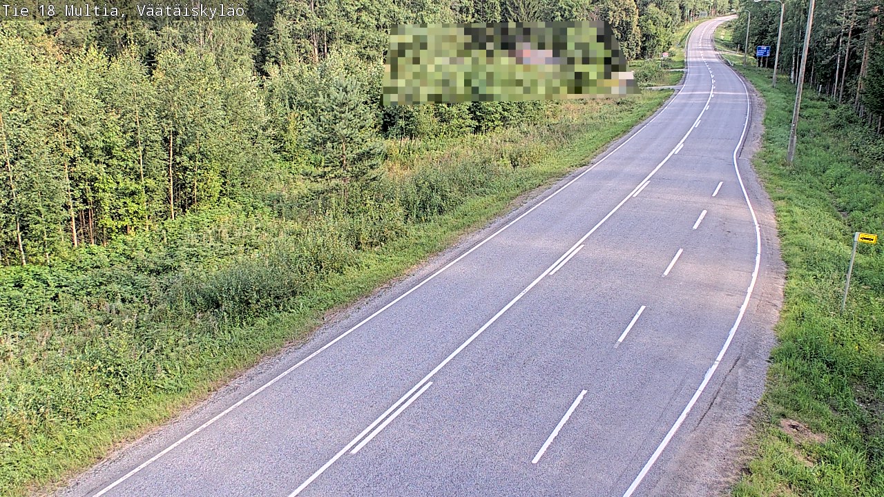 Kelikamerat Kuva Tie 18 Multia, Väätäiskylä, Multia, Keski-Suomi