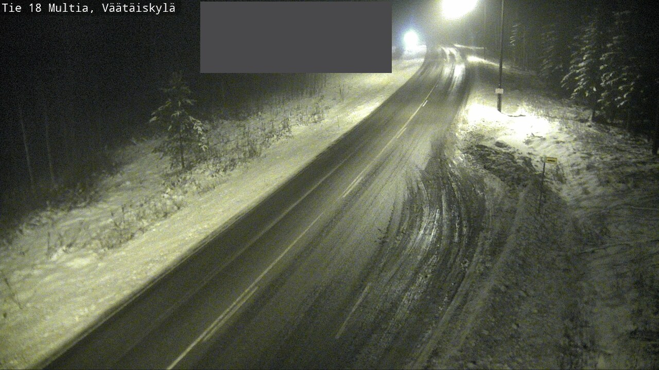 Weather Camera Image Väg 18 Multia, Väätäiskylä, Multia, Keski-Suomi