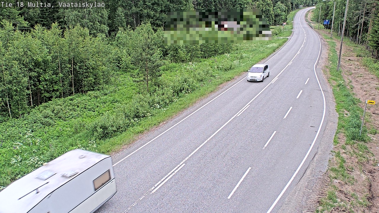 Kelikamerat Kuva Tie 18 Multia, Väätäiskylä, Multia, Keski-Suomi